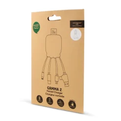 3192 | Xoopar Octopus Gamma 2 Bio Charging cable with 3.000mAh Powerbank / Pomarańczowy LT41410-N0026