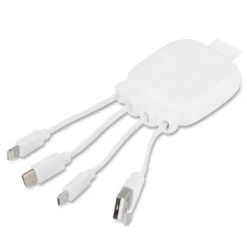 3192 | Xoopar Octopus Gamma 2 Bio Charging cable with 3.000mAh Powerbank / Pomarańczowy LT41410-N0026