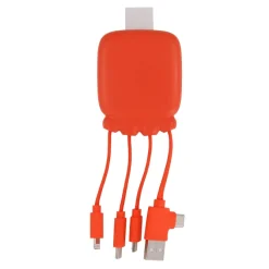 3192 | Xoopar Octopus Gamma 2 Bio Charging cable with 3.000mAh Powerbank / Pomarańczowy LT41410-N0026