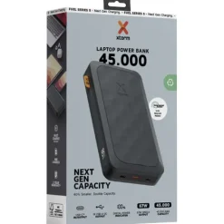 Xtorm FS5451seria Fuel powerbank o pojemności 45 000 mAh i mocy 67 W / Czarny midnight 12440290