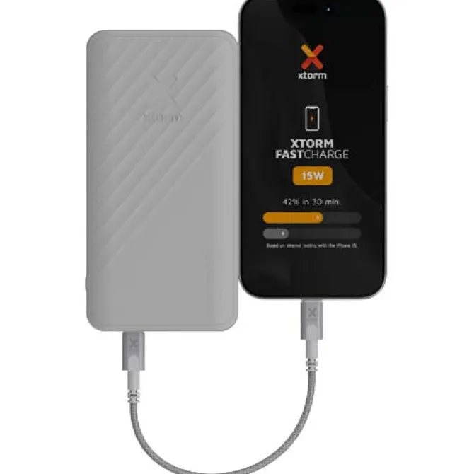 Xtorm XG220 Go2 powerbank 15 W 20 000 mAh z szybkim ładowaniem / Czarny 12441290