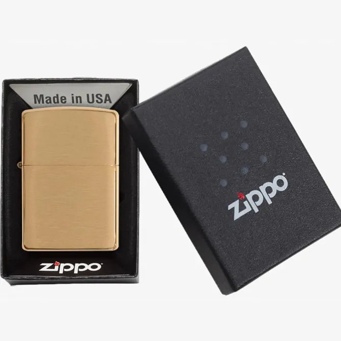 Zapalniczka Zippo Classic / Szczotkowany mosiądz ZIP60001165/OGKN2310