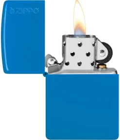 Zapalniczka Zippo Classic z logo / Błękitny mat ZIP60006627