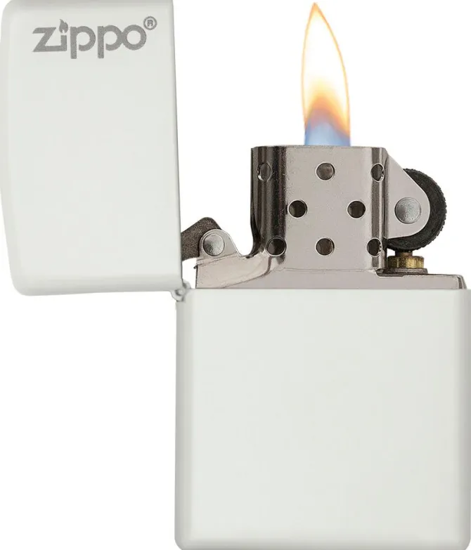 Zapalniczka Zippo Classic z logo / Biały mat ZIP60001270