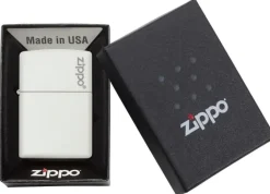 Zapalniczka Zippo Classic z logo / Biały mat ZIP60001270