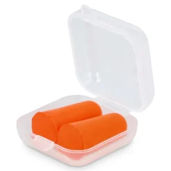 Zatyczki do uszu z pianki PU, zgodne z normą EN 352-2, SNR 37 dB / Pomarańczowy LT90504-N0026