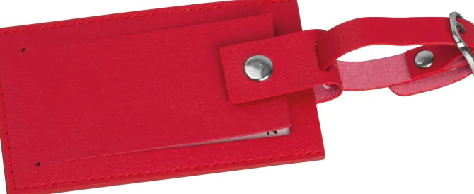 Zawieszka bagażowa AMALIA / Czerwony 9493805