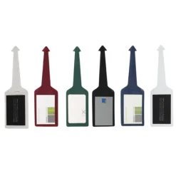Zawieszka do bagażu z PCV / Wandry / Czarny IP37044011