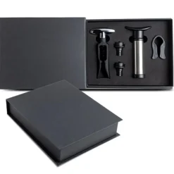 Zesatw do wina / Winelux / Czarny IP26029611