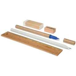 Zestaw biurkowy w etui / Beżowy MO7755-13