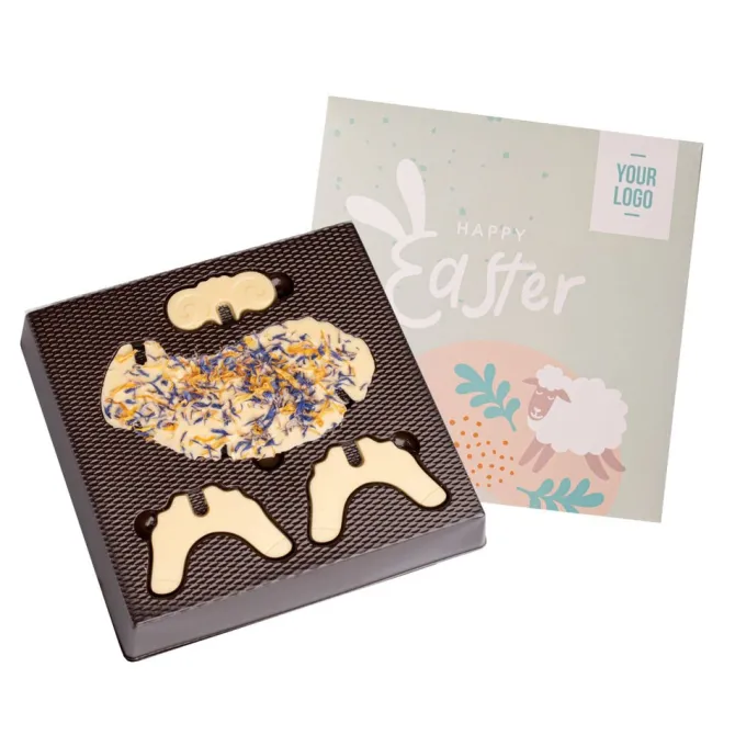 Zestaw Czekoladek Baranek Choco Puzzle 3D / Wielokolorowy S0331DE