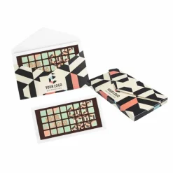 Zestaw czekoladek Choco Text 4 linie print / Wielokolorwy S0594P