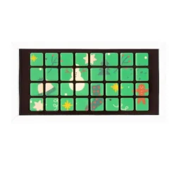 Zestaw Czekoladek Choco Text 4 Linie Print / Wielokolorowy S0594P/XM