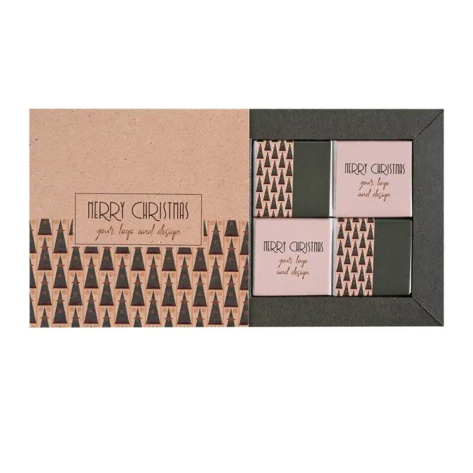 Zestaw Czekoladek Frame Box Mini 4 Szt / Wielokolorowy S0650/XM