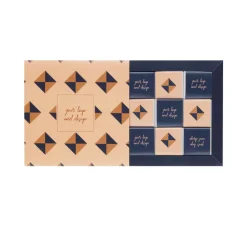 Zestaw czekoladek Frame Box midi 9 szt. / Wielokolorwy S0651