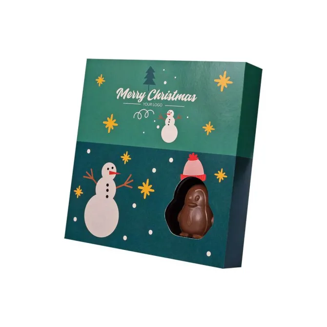 Zestaw Czekoladek Pingwiny Na Krze Choco Puzzle 3D / Wielokolorowy S0331E/XM