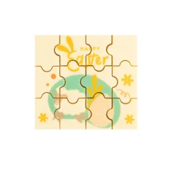 Zestaw Czekoladek z Nadrukiem Puzzle 12 Sztuk / Wielokolorowy S0047E