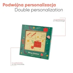 Zestaw Czekoladek Z Nadrukiem Puzzle 12 Sztuk / Wielokolorowy S0047/XM