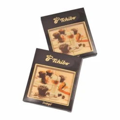 Zestaw czekoladek z nadrukiem Puzzle 4 sztuki / Wielokolorowy S0048