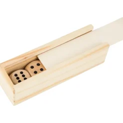 Zestaw do gry w kości / Brązowy VB114-16