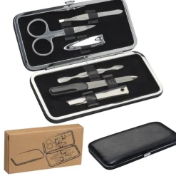 Zestaw do manicure DEBORA / Czarny 7401203