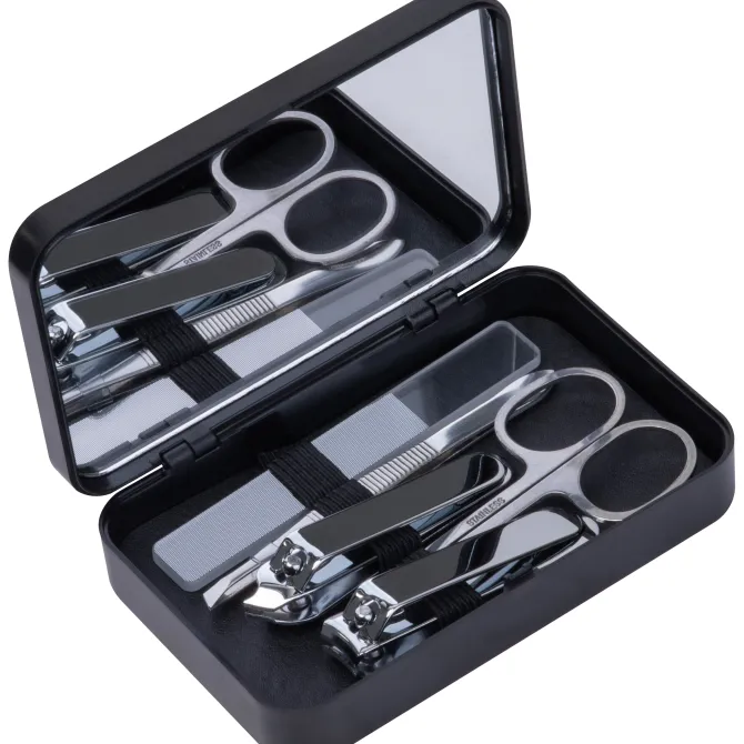 Zestaw do manicure STACY / Czarny 7550003