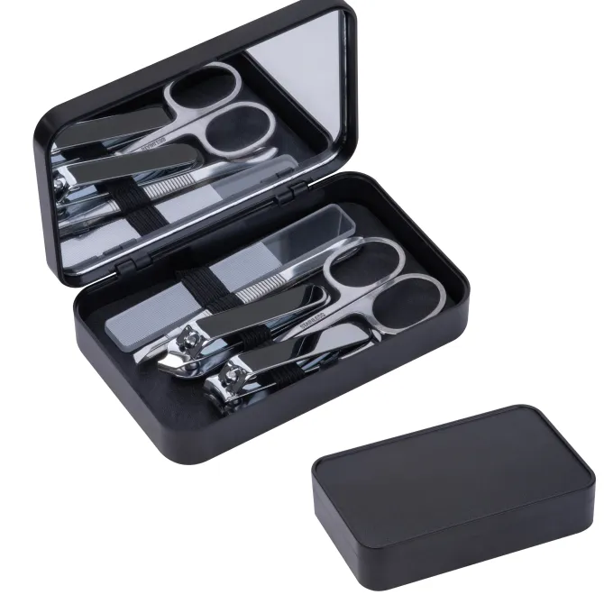 Zestaw do manicure STACY / Czarny 7550003