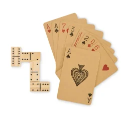 Zestaw domino i karty / Drewna MO2669-40