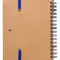Zestaw do notatek, notatnik, długopis, linijka, karteczki samoprzylepne / Niebieski V2991-11