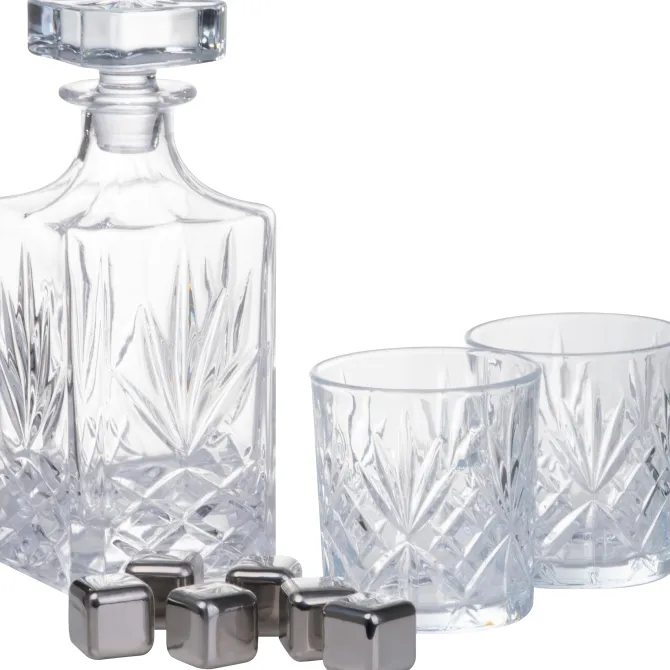 Zestaw do whisky DARLENE / Beżowy 8564813