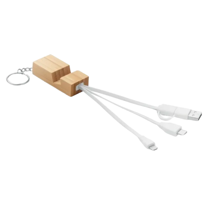 Zestaw gadżetów Bamboo / Naturalny GBOX-05