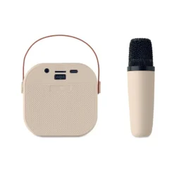 Zestaw karaoke / Bezowy MO2665-13
