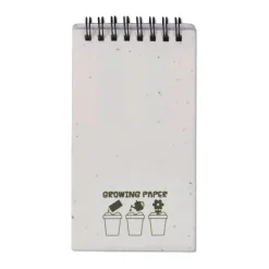 Zestaw karteczek samoprzylepnych z okładką z nasionami / Biały LT92527-N0001