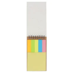 Zestaw karteczek samoprzylepnych z okładką z nasionami / Biały LT92527-N0001