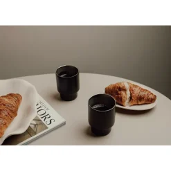 Zestaw kubków podróżnych 160 ml VINGA Nagano, 2 el. / Czarny VG643-03