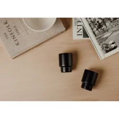 Zestaw kubków podróżnych 160 ml VINGA Nagano, 2 el. / Czarny VG643-03