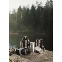 Zestaw kubków podróżnych 250 ml VINGA Parks, 4 el. / Black VG675-03