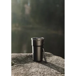 Zestaw kubków podróżnych 250 ml VINGA Parks, 4 el. / Black VG675-03