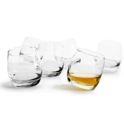Zestaw kubków Sagaform z zaokrągloną podstawą 6 szt. 300ml / Transparentny LT52032-N0004