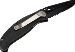 Zestaw lornetka, bandana, nóż CROSSET Schwarzwolf / Czarny F4800300SA303