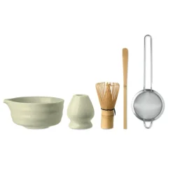 Zestaw matcha 5 szt / Miętowy Zielony MO3215-77