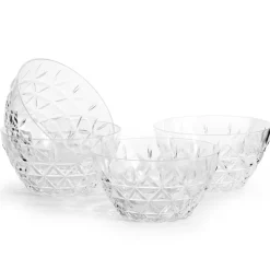 Zestaw 4 misek piknikowych Sagaform Akryl / Transparentny LT52120-N0004