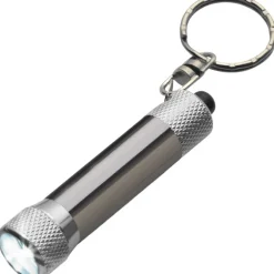 Zestaw narzędzi, śrubokręt, 8 końcówek, latarka 3 LED / Szary V5091-19