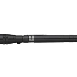 Zestaw narzędzi, śrubokręt, 8 końcówek, teleskopowa latarka 3 LED / Czarny V8763-03