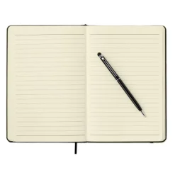 Zestaw notes z długopisem / Czarny MO9348-03