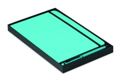 Zestaw notes z długopisem / Turkusowy MO9348-12