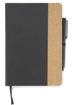 Zestaw - notes z długopisem ZENIX A5 / Czarny 18002-02