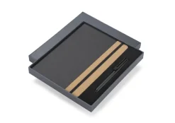 Zestaw - notes z długopisem ZENIX A5 / Czarny 18002-02