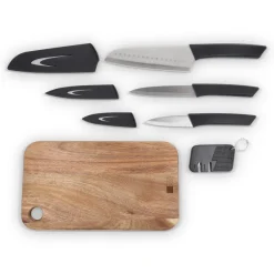 Zestaw 6 noży InSideOut Chef on the Go  / Ciemnozielony LT57210-N0030