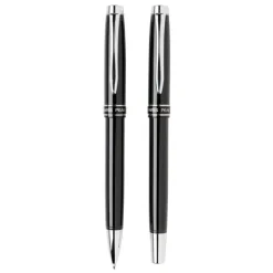 Zestaw piśmienniczy Swiss Peak Heritage / Czarny P610.460